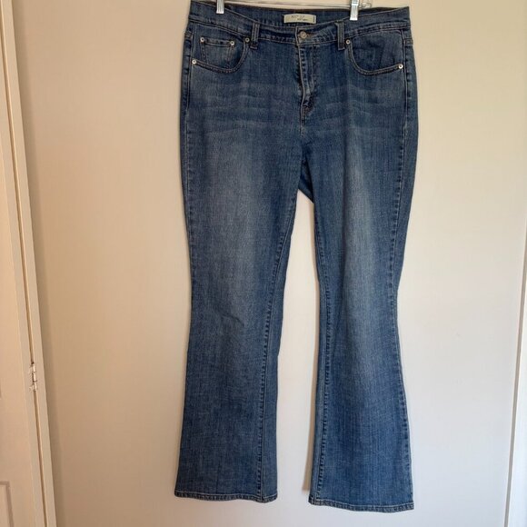 LEVI'S 515 Boot Cut Jeans Womens 14L Denim Light Stretch Western - Picture 1 of 8